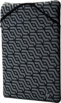 Hewlett-Packard Etui HP Reversible Protective Geo Laptop Sleeve do notebooka 14,1" czarno-szare 2F2L4AA