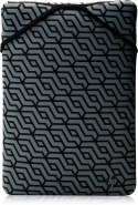 Hewlett-Packard Etui HP Reversible Protective Geo Laptop Sleeve do notebooka 15,6" czarno-szare 2F2L0AA