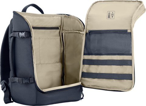 Hewlett-Packard Plecak HP Travel 25L Laptop Backpack do notebooka 15,6" ciemnoniebieski 6B8U5AA Hewlett-Packard Plecak HP Travel 25L Laptop Backpack do notebooka 15,6" ciemnoniebieski 6B8U5AA