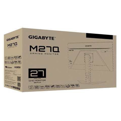 Gigabyte MONITOR GIGABYTE LED 27" M27Q rev 2.0 170Hz Gigabyte MONITOR GIGABYTE LED 27" M27Q rev 2.0 170Hz