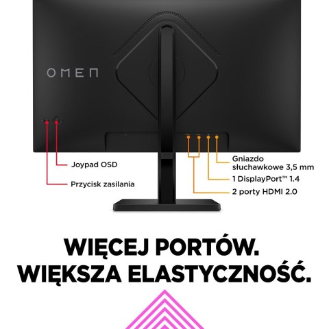 Hewlett-Packard MONITOR HP LED, QHD 27" OMEN 27q (780H4E9) 165Hz Hewlett-Packard MONITOR HP LED, QHD 27" OMEN 27q (780H4E9) 165Hz