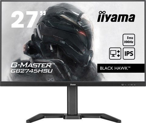 IIYAMA MONITOR IIYAMA LED 27" GB2745HSU-B2 100Hz IIYAMA MONITOR IIYAMA LED 27" GB2745HSU-B2 100Hz