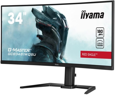 IIYAMA MONITOR IIYAMA LED 34" GCB3481WQSU-B1 180Hz IIYAMA MONITOR IIYAMA LED 34" GCB3481WQSU-B1 180Hz