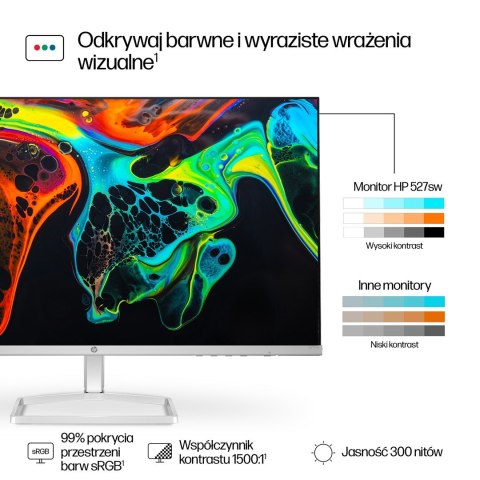 Hewlett-Packard MONITOR HP LED IPS 27" 527sw (94F46E9) Hewlett-Packard MONITOR HP LED IPS 27" 527sw (94F46E9)