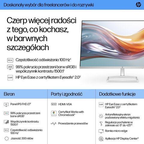 Hewlett-Packard MONITOR HP LED IPS 27" 527sw (94F46E9) Hewlett-Packard MONITOR HP LED IPS 27" 527sw (94F46E9)