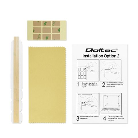 Qoltec Filtr prywatyzujący Rodo Qoltec 51057 Qoltec Filtr prywatyzujący Rodo Qoltec 51057