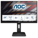 AOC Monitor AOC 24P1 (23,8"; IPS; FullHD 1920x1080; DisplayPort, HDMI, VGA; kolor czarny)