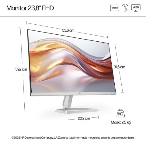 Hewlett-Packard MONITOR HP LED 23,8" 524sf (94C17E9) Hewlett-Packard MONITOR HP LED 23,8" 524sf (94C17E9)