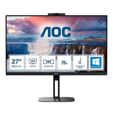 AOC MONITOR AOC LED 27" Q27V5CW/BK AOC MONITOR AOC LED 27" Q27V5CW/BK