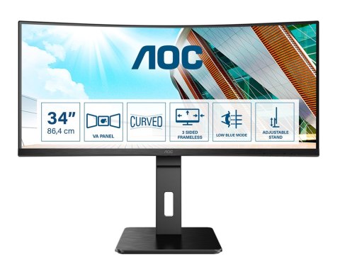 AOC MONITOR AOC LED 34" CU34P2A AOC MONITOR AOC LED 34" CU34P2A