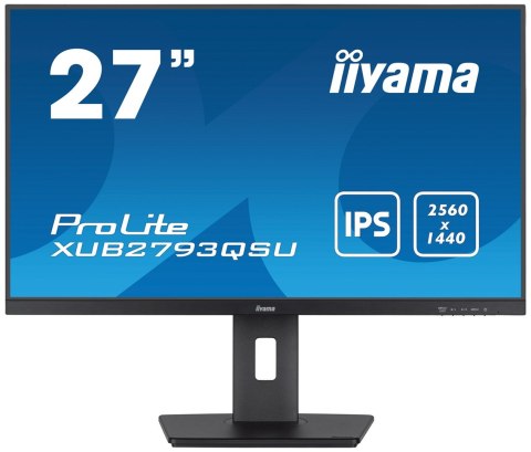 IIYAMA MONITOR IIYAMA LED 27" XUB2793QSU-B7 IIYAMA MONITOR IIYAMA LED 27" XUB2793QSU-B7