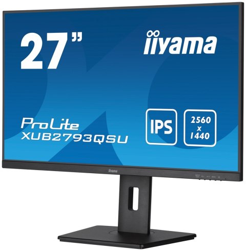 IIYAMA MONITOR IIYAMA LED 27" XUB2793QSU-B7 IIYAMA MONITOR IIYAMA LED 27" XUB2793QSU-B7
