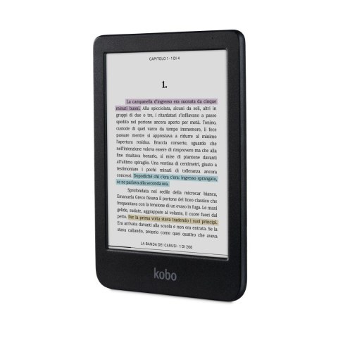 KOBO Ebook Kobo Clara Colour 6" E-Ink Kaleido 3 16GB WI-FI Black KOBO Ebook Kobo Clara Colour 6" E-Ink Kaleido 3 16GB WI-FI Black
