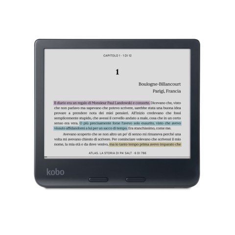 KOBO Ebook Kobo Libra Colour 7" E-Ink Kaleido 3 32GB WI-FI Black KOBO Ebook Kobo Libra Colour 7" E-Ink Kaleido 3 32GB WI-FI Black