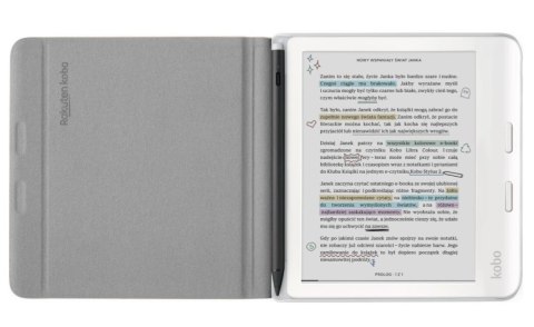 KOBO Etui Kobo Libra Colour Notebook SleepCover Case Sand Beige KOBO Etui Kobo Libra Colour Notebook SleepCover Case Sand Beige