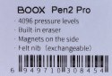 ONYX Onyx Boox Pen 2 Pro rysik z gumką Czarny