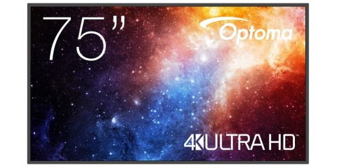 OPTOMA MONITOR OPTOMA LED 75" FP 4K UHD N3751K OPTOMA MONITOR OPTOMA LED 75" FP 4K UHD N3751K