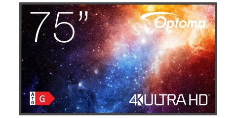 OPTOMA MONITOR OPTOMA LED 75" FP 4K UHD N3751K OPTOMA MONITOR OPTOMA LED 75" FP 4K UHD N3751K