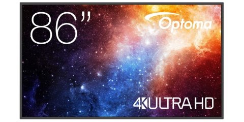 OPTOMA MONITOR OPTOMA LED 86" FP 4K UHD N3861K OPTOMA MONITOR OPTOMA LED 86" FP 4K UHD N3861K