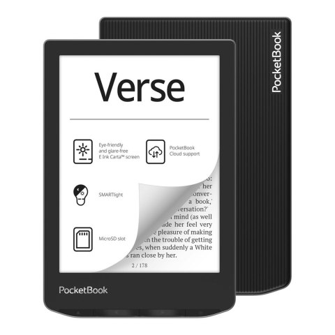 POCKETBOOK Ebook PocketBook Verse 629 6" 8GB Wi-Fi Mist Gray POCKETBOOK Ebook PocketBook Verse 629 6" 8GB Wi-Fi Mist Gray