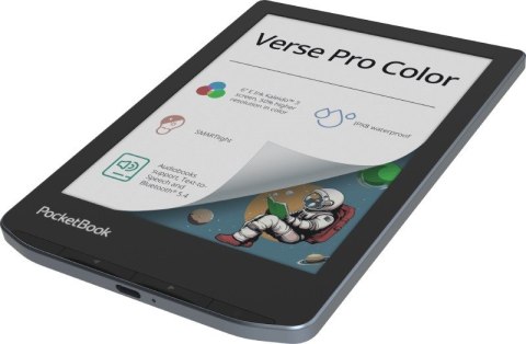 POCKETBOOK Ebook PocketBook Verse Pro Color 634 6" E-Ink Kaleido 3 16GB Wi-Fi Stormy Sea POCKETBOOK Ebook PocketBook Verse Pro Color 634 6" E-Ink Kaleido 3 16GB Wi-Fi Stormy Sea