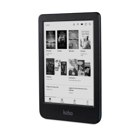 KOBO Ebook Kobo Clara BW 6" E-Ink Carta 1300 HD 16GB WI-FI Black (WYPRZEDAŻ) KOBO Ebook Kobo Clara BW 6" E-Ink Carta 1300 HD 16GB WI-FI Black (WYPRZEDAŻ)