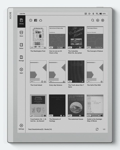 ONYX Ebook Onyx Boox Go 10,3" Carta 1200 64GB Wi-Fi Grey (WYPRZEDAŻ) ONYX Ebook Onyx Boox Go 10,3" Carta 1200 64GB Wi-Fi Grey (WYPRZEDAŻ)