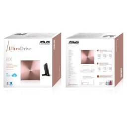 ASUS Nagrywarka ASUS SDRW-08U5S-U SDRW-08U5S-U/PINK/G/A (USB 2.0; zewnętrzna)