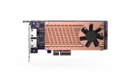 QNAP Qnap QM2-2P2G2T, 2 x PCIe 2280 M.2 SSD, PCIe Gen3 x4, 2x  Intel I225LM 2.5GbE RJ45