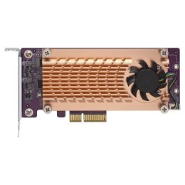 QNAP Qnap QM2-2S-220A, 2x M.2 22110/2280 SATA SSD, PCIe Gen2 x2, Low-profile/Full-height