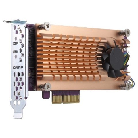 QNAP Qnap QM2-2S-220A, 2x M.2 22110/2280 SATA SSD, PCIe Gen2 x2, Low-profile/Full-height QNAP Qnap QM2-2S-220A, 2x M.2 22110/2280 SATA SSD, PCIe Gen2 x2, Low-profile/Full-height