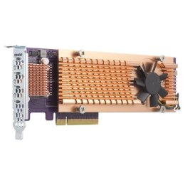 QNAP Qnap QM2-4P-384, 4x NVMe SSD M.2 2280 PCIe (Gen3 x 4)