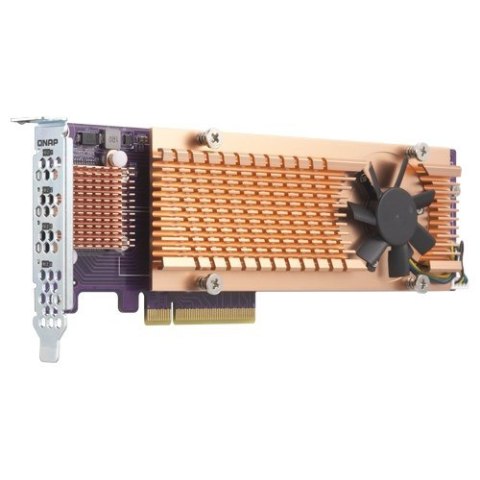 QNAP Qnap QM2-4P-384, 4x NVMe SSD M.2 2280 PCIe (Gen3 x 4) QNAP Qnap QM2-4P-384, 4x NVMe SSD M.2 2280 PCIe (Gen3 x 4)