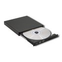 Qoltec QOLTEC NAGRYWARKA DVD-RW ZEWNĘTRZNA | USB 2.0 | CZARNA