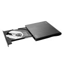 SAVIO SAVIO NAGRYWARKA ZEWNĘTRZNA TYPU SLIM CD/DVD R/RW - USB C/USB-A, AK-59