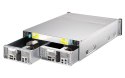 QNAP Qnap ES1686dc-2123IT-64G, 3U, 16 x 2.5"/3.5" SAS, Intel Xeon D-2123IT 4C/8T, 64GB DDR4 (32GB for each controller), 3 Gigabit LAN