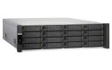 QNAP Qnap ES1686dc-2123IT-64G, 3U, 16 x 2.5"/3.5" SAS, Intel Xeon D-2123IT 4C/8T, 64GB DDR4 (32GB for each controller), 3 Gigabit LAN