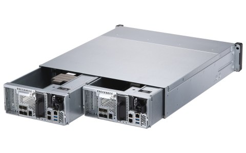 QNAP Qnap ES2486dc-2142IT-128G, 2U, 24 x 2.5" SAS, Intel Xeon D-2142IT 8C/16T, 128GB DDR4 (64GB for each controller), 3 Gigabit LAN, 