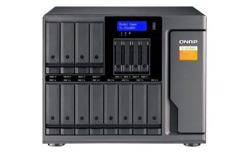 QNAP Qnap TL-D1600S Expansion unit, Tower, 16x 2.5/3.5" SATA, with a QXP-1600eS PCIe SATA host card and 4 SFF-8088 to SFF-8644 SAS/SA QNAP Qnap TL-D1600S Expansion unit, Tower, 16x 2.5/3.5" SATA, with a QXP-1600eS PCIe SATA host card and 4 SFF-8088 to SFF-8644 SAS/SA
