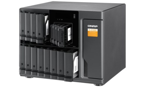 QNAP Qnap TL-D1600S Expansion unit, Tower, 16x 2.5/3.5" SATA, with a QXP-1600eS PCIe SATA host card and 4 SFF-8088 to SFF-8644 SAS/SA QNAP Qnap TL-D1600S Expansion unit, Tower, 16x 2.5/3.5" SATA, with a QXP-1600eS PCIe SATA host card and 4 SFF-8088 to SFF-8644 SAS/SA