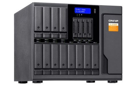 QNAP Qnap TL-D1600S Expansion unit, Tower, 16x 2.5/3.5" SATA, with a QXP-1600eS PCIe SATA host card and 4 SFF-8088 to SFF-8644 SAS/SA QNAP Qnap TL-D1600S Expansion unit, Tower, 16x 2.5/3.5" SATA, with a QXP-1600eS PCIe SATA host card and 4 SFF-8088 to SFF-8644 SAS/SA