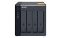 QNAP Qnap TL-D400S Expansion unit, Tower, 4x 2.5/3.5" SATA ,with a QXP-400eS-A1164 PCIe SATA host card and 1 SFF-8088 to SFF-8088 SAS