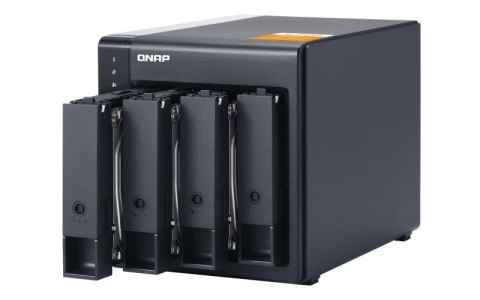 QNAP Qnap TL-D400S Expansion unit, Tower, 4x 2.5/3.5" SATA ,with a QXP-400eS-A1164 PCIe SATA host card and 1 SFF-8088 to SFF-8088 SAS QNAP Qnap TL-D400S Expansion unit, Tower, 4x 2.5/3.5" SATA ,with a QXP-400eS-A1164 PCIe SATA host card and 1 SFF-8088 to SFF-8088 SAS