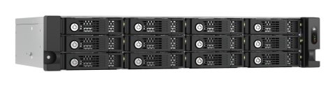 QNAP Qnap TL-R1200PES-RP Expansion unit, 12-bay 2U rackmount, 12x 2.5/3.5" SATA, 2 ports (SFF-8644 1x2), redundant PSU, without rail QNAP Qnap TL-R1200PES-RP Expansion unit, 12-bay 2U rackmount, 12x 2.5/3.5" SATA, 2 ports (SFF-8644 1x2), redundant PSU, without rail