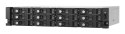 QNAP Qnap TL-R1200PES-RP Expansion unit, 12-bay 2U rackmount, 12x 2.5/3.5" SATA, 2 ports (SFF-8644 1x2), redundant PSU, without rail 