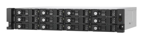QNAP Qnap TL-R1200PES-RP Expansion unit, 12-bay 2U rackmount, 12x 2.5/3.5" SATA, 2 ports (SFF-8644 1x2), redundant PSU, without rail QNAP Qnap TL-R1200PES-RP Expansion unit, 12-bay 2U rackmount, 12x 2.5/3.5" SATA, 2 ports (SFF-8644 1x2), redundant PSU, without rail