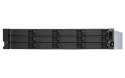 QNAP Qnap TL-R1200S-RP Expansion unit, 2U rackmount, 12x 2.5/3.5" SATA, redundant PSU, with a QXP-1600eS PCIe SATA host card and 3 SF