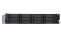 QNAP Qnap TL-R1200S-RP Expansion unit, 2U rackmount, 12x 2.5/3.5" SATA, redundant PSU, with a QXP-1600eS PCIe SATA host card and 3 SF