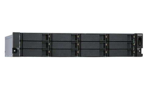 QNAP Qnap TL-R1200S-RP Expansion unit, 2U rackmount, 12x 2.5/3.5" SATA, redundant PSU, with a QXP-1600eS PCIe SATA host card and 3 SF QNAP Qnap TL-R1200S-RP Expansion unit, 2U rackmount, 12x 2.5/3.5" SATA, redundant PSU, with a QXP-1600eS PCIe SATA host card and 3 SF
