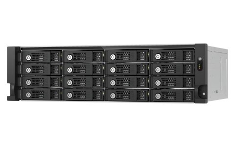 QNAP Qnap TL-R1600PES-RP Expansion unit, 16-bay 3U rackmount, 16x 2.5/3.5" SATA , 2 ports (SFF-8644 1x2), redundant PSU, without rail QNAP Qnap TL-R1600PES-RP Expansion unit, 16-bay 3U rackmount, 16x 2.5/3.5" SATA , 2 ports (SFF-8644 1x2), redundant PSU, without rail
